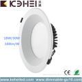 Large Diameter Commercial LED Dimmable Downlights 8 Inch